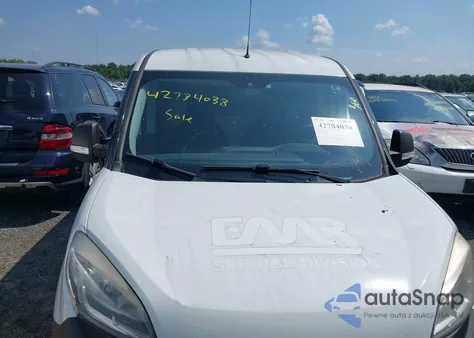 2017 Ram Promaster City Tradesman z USA, uszkodzony, nr VIN ZFBERFAB4H6G12005